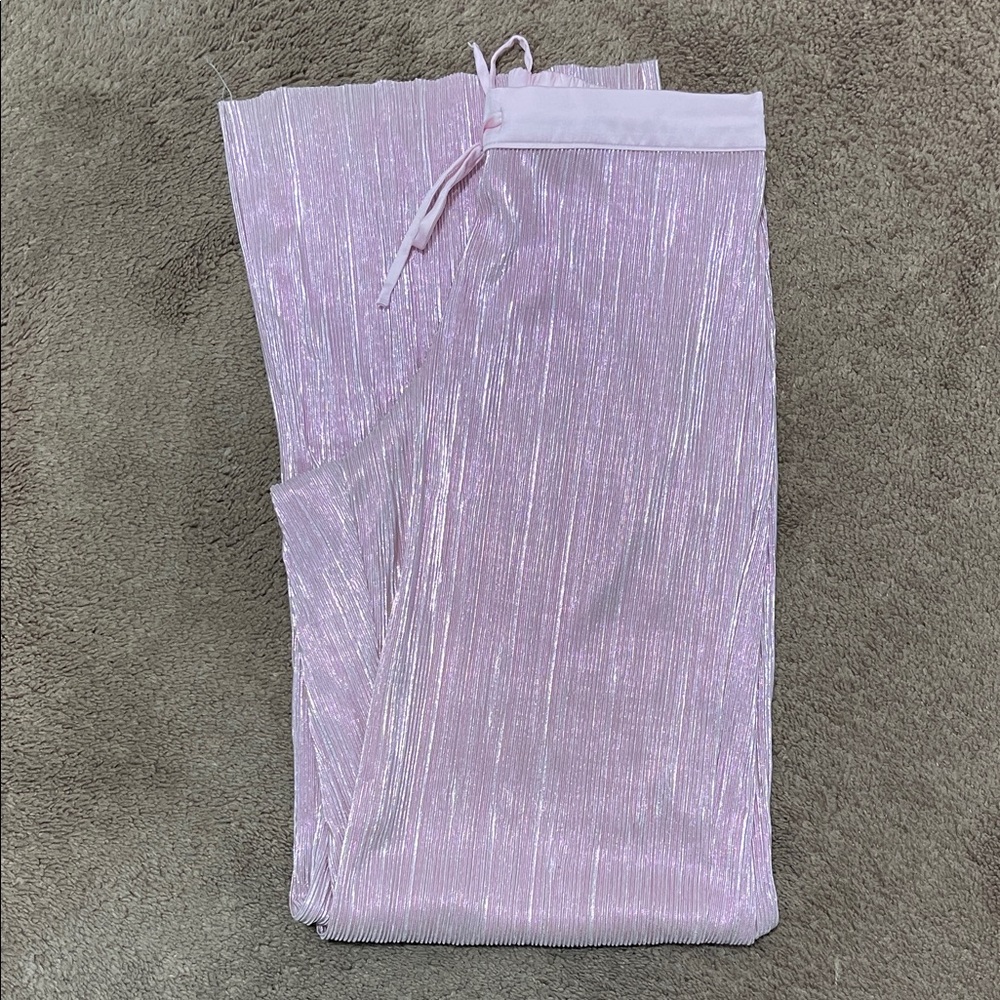 Victoria’s Secret Pink Shimmer & Metallic Pajama Pants